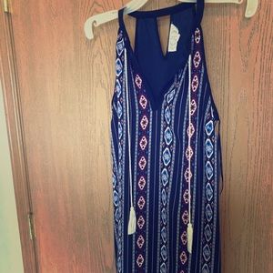 Short ladies printed summer dress